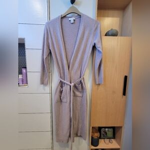 Rachel Zoe Robe/Sweater, Size M, Lilac